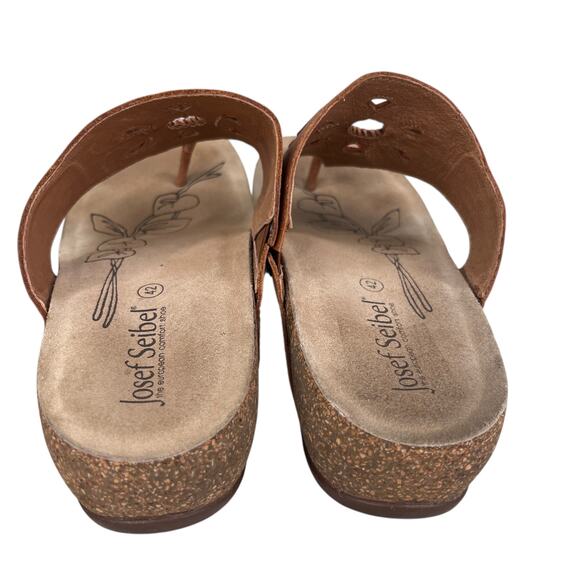 Josef Seibel Natayla Thong Sandals 42 Flip Flops - Picture 4 of 10